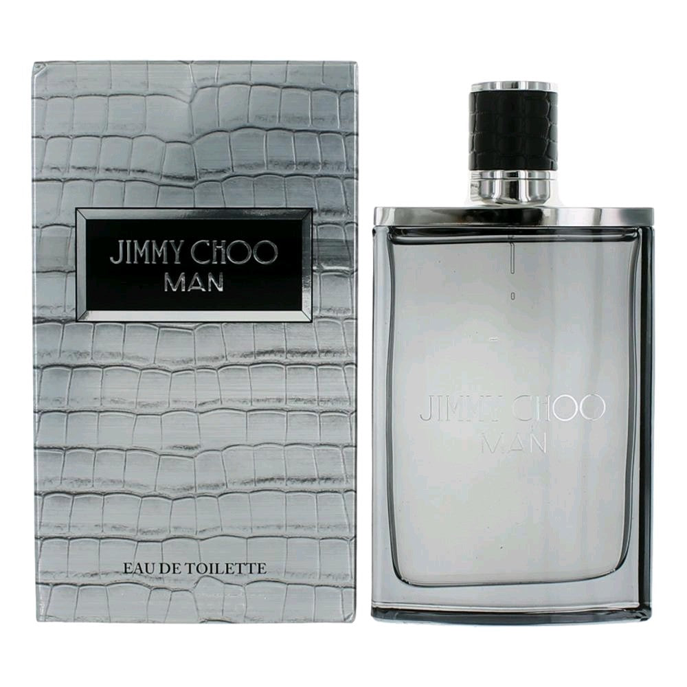 Bottle of Jimmy Choo Man by Jimmy Choo, 3.3 oz Eau De Toilette Spray for Men